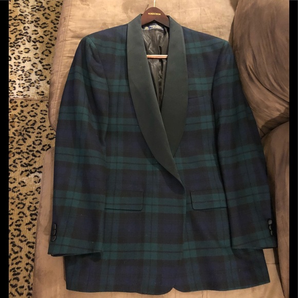 brooks brothers tartan jacket